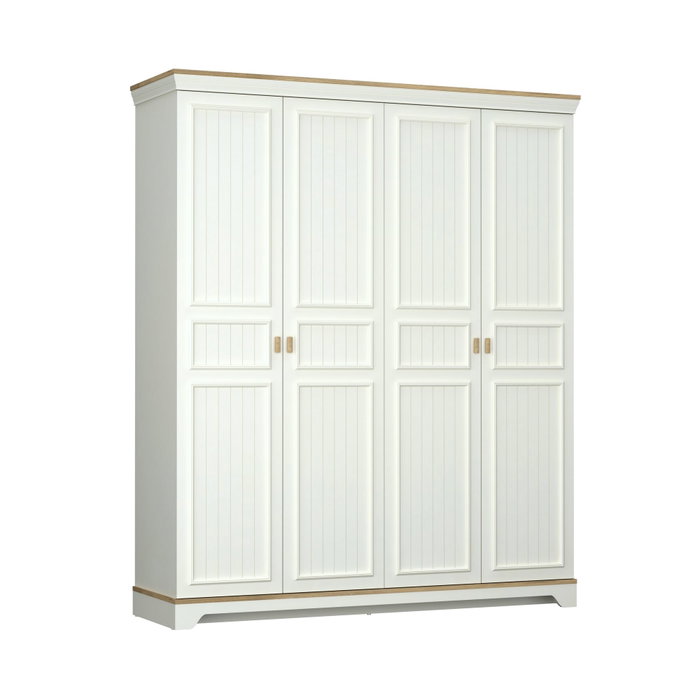 Hanah Home Armario Monte Crema y Roble Hanah Home Armario Monte Crema y Roble